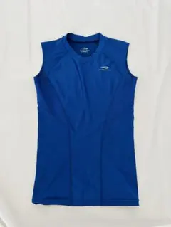 TIGORA ノースリーブ アンダーシャツ　青　160