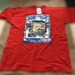 '98フランスW杯 公式ライセンス Tシャツ　赤Mサイズ