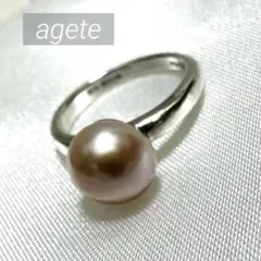 2026年最新】agete 石：パール リング・指輪の人気アイテム - メルカリ