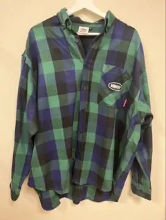 VISION STREET WEAR チェックネルシャツ Lサイズ