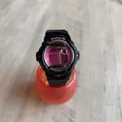 （電池切れ）Baby-G ブラック ピンク デジタル腕時計