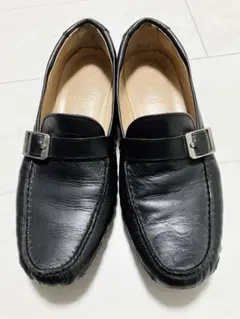 バリー BALLY 革靴 黒色38.5(24-24.5程度) レディス