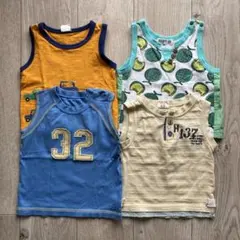 ラグマート　UNIQLO キッズジョイ　80 タンクトップ ノースリーブ4枚