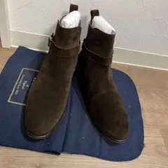 【美品】カルミーナ　スエードジョッパーブーツ　UK6