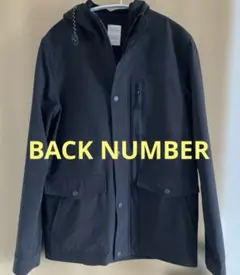 BACK NUMBER ブラック ジップアップジャケット ブルゾン メンズのサムネイル