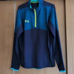 Under Armour ハーフジップ トップス ネイビー