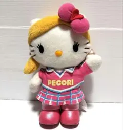 レトロ ハローキティ ゴリエコラボ ぬいぐるみキーホルダー 2006 平成
