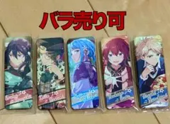 あんスタ スクエア缶バッジ（神崎颯馬・蓮巳敬人・紫之創・朱桜司・鳴上嵐）