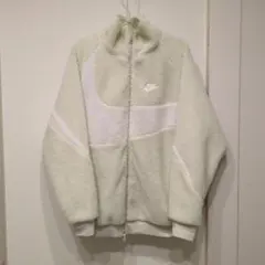 ★NIKE★リバーシブル★ボア★ジャケット★ホワイト★男女兼用