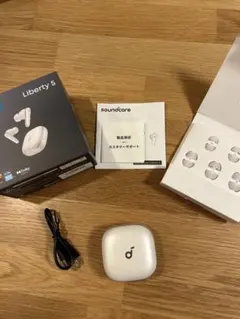 【美品】Anker Soundcore Liberty 5 パールホワイト
