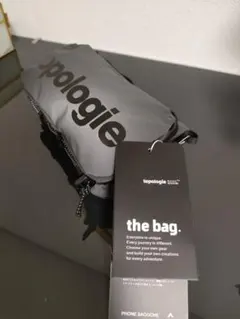 Topologieトポロジーボトルサコッシュ ショルダーバッグ 黒　撮影用