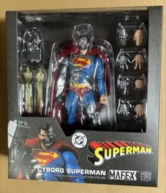 MAFEX CYBORG SUPERMAN、サイボーグスーパーマン