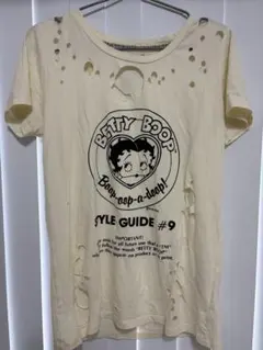 jouetie Betty Boop ダメージ加工 Tシャツのサムネイル