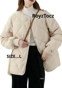 RoyzTocz ダウンジャケット レディース ナイロン トップス ジャケット