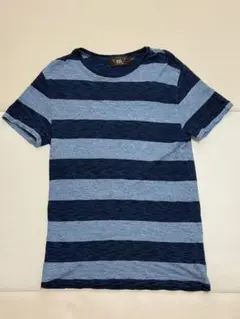 RRL(ダブルアールエル) ボーダーTシャツ(サイズS)