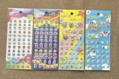 セリア たまごっちプチプチシール 4枚セット