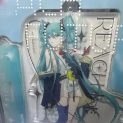 海外郵便局限定箔押しアクスタ　初音ミク　はつねみく