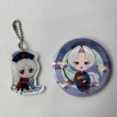 東方project 八意永琳　ラッキー缶バッジBOX アクリルキーホルダー