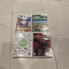 Wiiゲーム4本セット