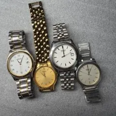 ⑨SEIKO メンズ　腕時計　4点まとめのサムネイル