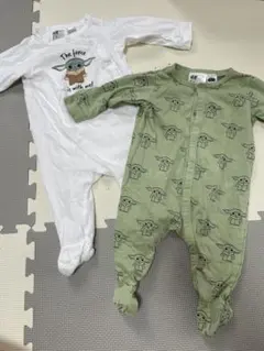 H&M スター・ウォーズ ヨーダロンパース 2点セット