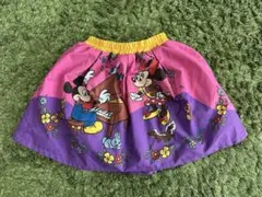ミッキー＆ミニー スカート Littcコラボ　100㎝
