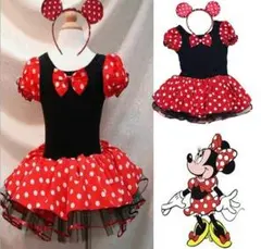 ハロウィン　ミニー　 キッズコスチューム