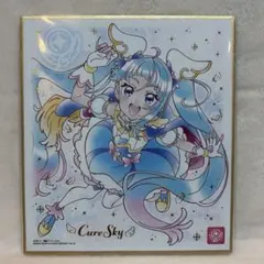 【匿名配送】　プリキュア色紙　キュアスカイ