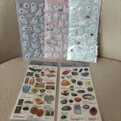 シール　amifa 大人の図鑑シール