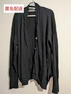 サムホール付き サイドスリットカーディガン