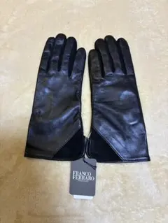 FRANCO FERRARO 手袋 Black〈未使用品〉