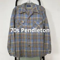 70s Pendleton ペンドルトン ビンテージ ボードシャツ ダメージ