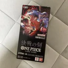 ONE PIECE カードゲーム 　バラ24パック 24パック】ワンピースカードゲーム 決戦の刻 バラパック - メルカリ