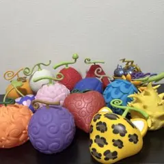ワンピース　悪魔の実フィギュア