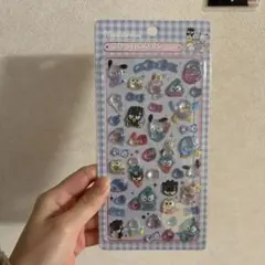 サンリオ3Dステッカーボンボンドロップシール