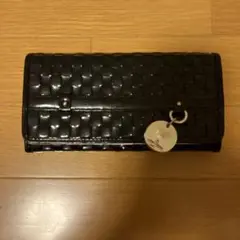 クレージュ　黒色長財布