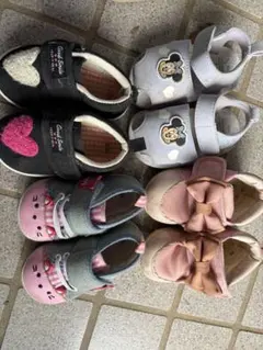 ベビーシューズセット 4足 まとめ売り