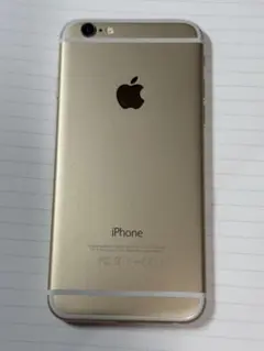 状態良好バッテリー82% iPhone 6 64GB ゴールド