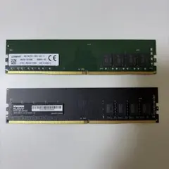 動作品：KLEVV メモリー DDR4-2666 8GB 2枚(16GB)セット - メルカリ