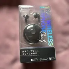完全ワイヤレスイヤホン Clarity ブラック 本体のサムネイル