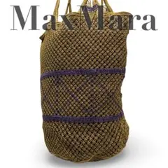 y2k weekend Max Mara トートバッグ　編み込み　肩掛け大容量のサムネイル