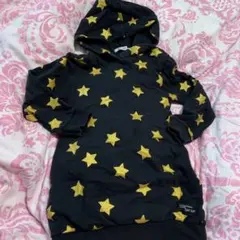 パーカーワンピ　フード付きワンピース