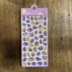 inamazy 3D embossed sticker さつまいも 芋 シール