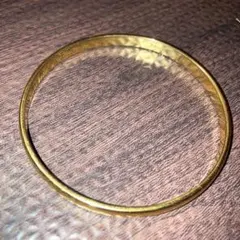 Monet ゴールドカラー バングル ブレスレット内径6.5cm内回り19cmのサムネイル