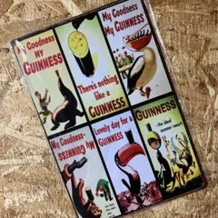 GUINNESS ビンテージ風 ブリキ看板 6種デザインのサムネイル
