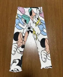 【ZARA 98cm】ミッキー ミニー スパッツ 2-3y Disneyパンツ
