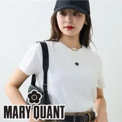 【MARY QUANT × PUBLUX】マリークワント ワンポイント刺繍ロゴ
