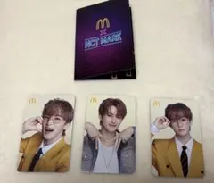 マーク 韓国 マクドナルド トレカ 3枚セット　マック