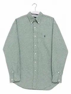 Ralph Lauren ギンガムチェック ボタンダウンシャツ BLAIIRE