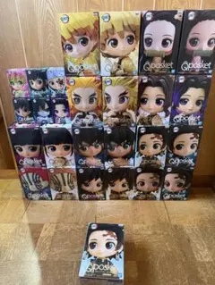 Qposket フィギュア 21体セット　鬼滅の刃　プチ6個　カブリ1個　未開封